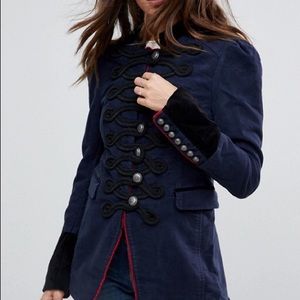 Free People Jackets & Coats - FREEPEOPLE seamed and structured blazer Free People Jackets & Coats - FREEPEOPLE seamed and structured blazer